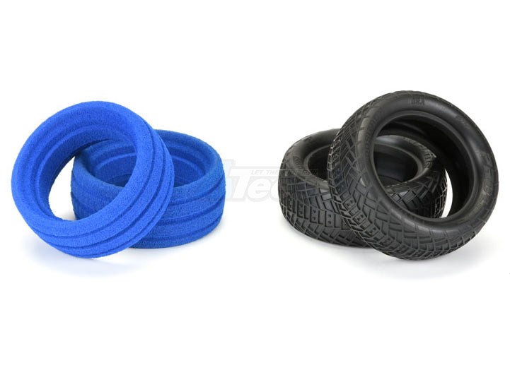 Pro-Line Racing Miscellaneous All Positron 2.2” 4WD MC (Clay) Off-Road Buggy Front Tires Includes Closed Cell Foam