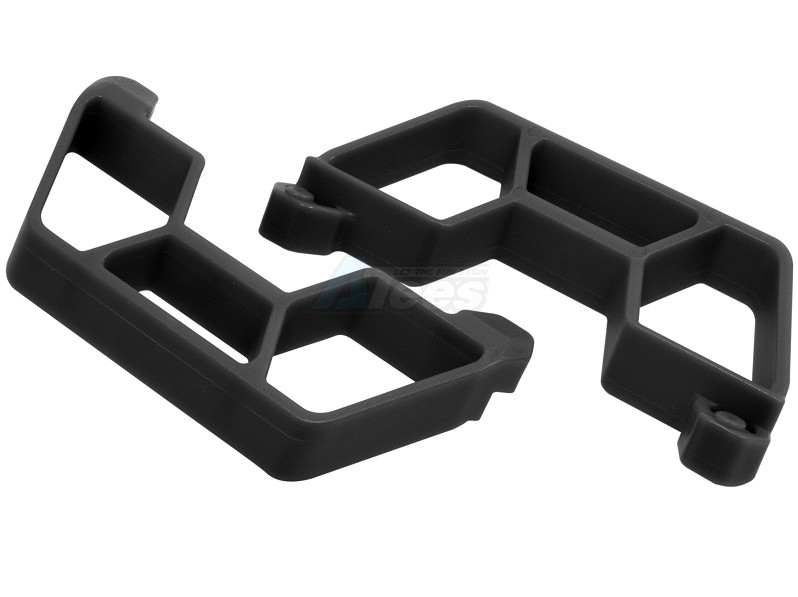 RPM Traxxas Slash Black Nerf Bars for the Traxxas LCG Slash 2wd