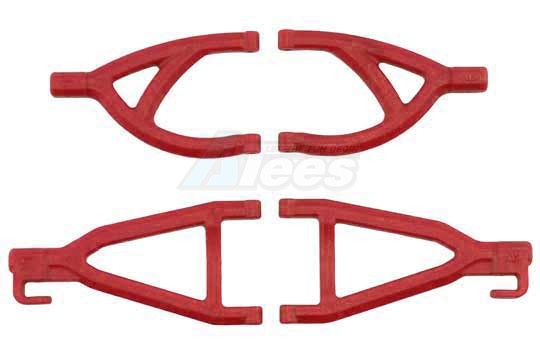 RPM Traxxas 1/16 Mini E-Revo RPM (#80609) Rear Upper & Lower A-arms For The Traxxas 1:16 E-revo Red