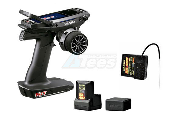Sanwa Miscellaneous All M17 4CH 2.4G TX + RX492i +RX493i + Battery