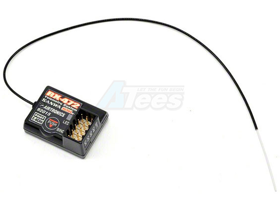 Sanwa Miscellaneous All RX472 Telemetery Receiver For M12/Exzes Z