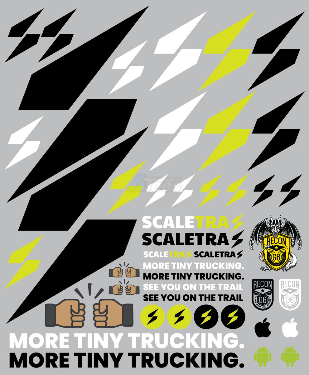 Scaletra Miscellaneous All Sticker Sheet