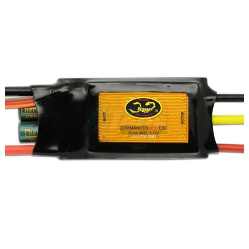 Scorpion Miscellaneous All Scorpion Commander 15V 45A ESC SBEC (V3)