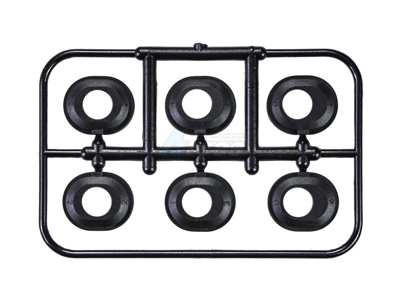 Serpent Miscellaneous All Diffheight Inserts L+R (3) SRX2 Gen3