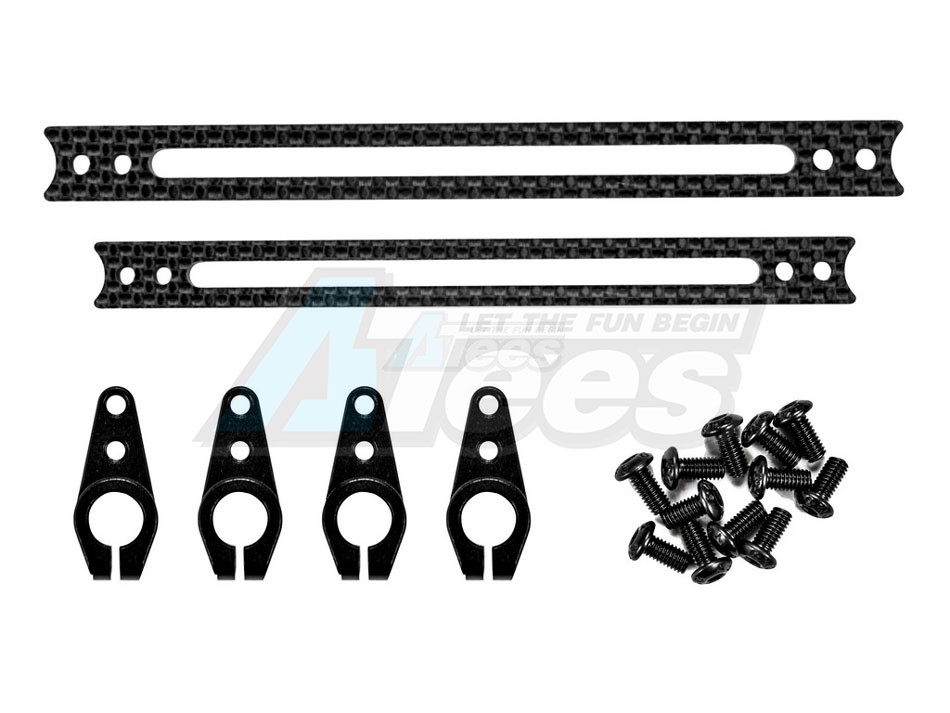 Serpent Serpent Cobra SRX8 GT Bodypost Brace Carbon FR/RR SRX8 GT