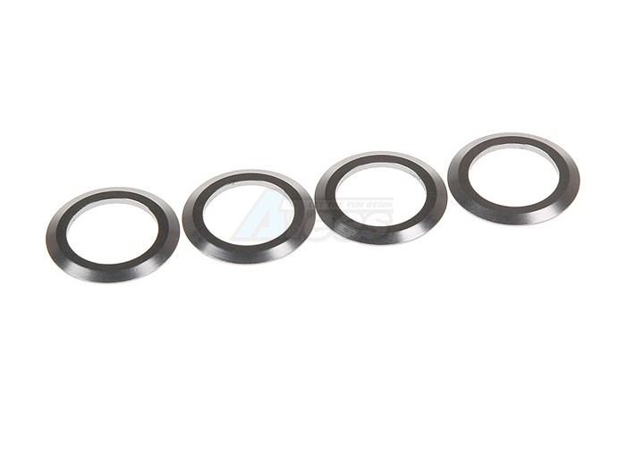 Serpent Serpent S-960 Shim Alu Wheelaxle Os2 18x12x1mm (4)