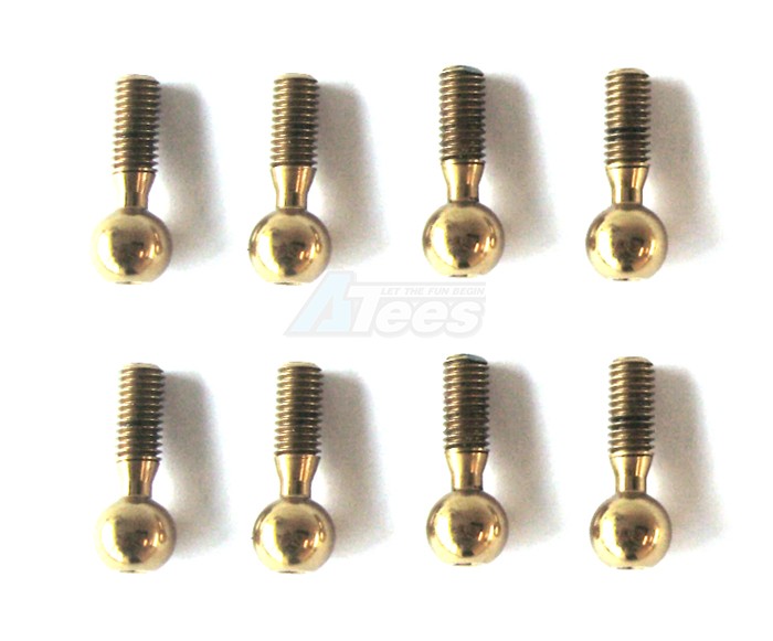 Serpent Serpent S-966 Pivot-balls 8.5mm Tin Coated Titanium (8)