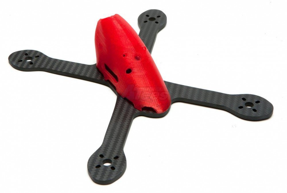 ShenDrones Miscellaneous All Orca Quadcopter Frame Red