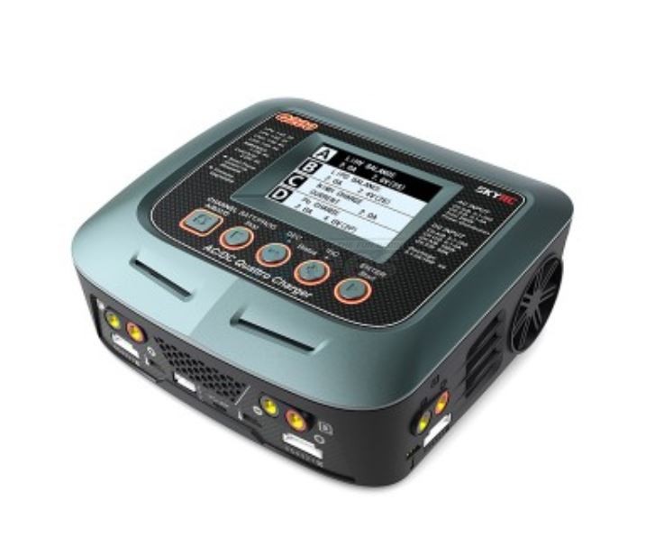 SkyRC Miscellaneous All Q200 V2 Quattro AC/DC 2x100W 2X50W Lipo Balance Charger/Discharger