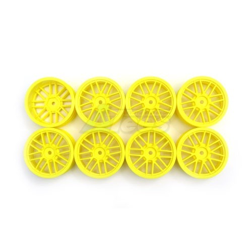 Speedmind Miscellaneous All 8 Mesh Wheel 24MM Yellow 0-Offset