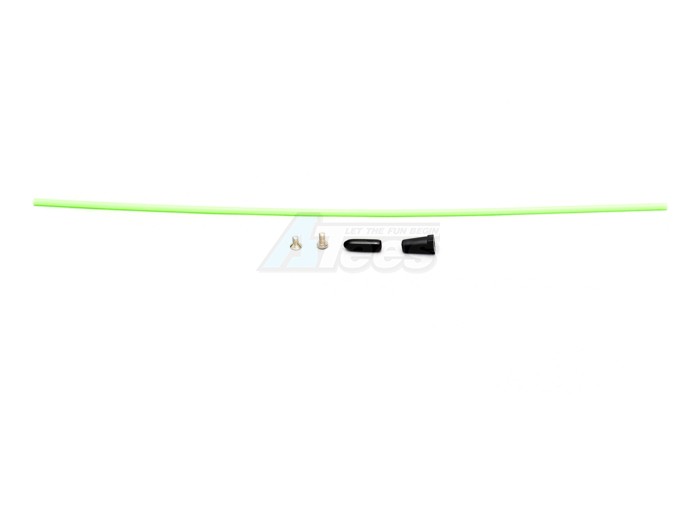 Speedmind Miscellaneous All Universal Antenna Set W/Cap & Mount Flu.Green