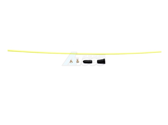 Speedmind Miscellaneous All Universal Antenna Set W/Cap & Mount Flu.Yellow