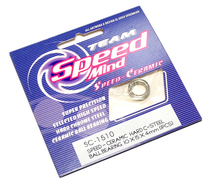 Speedmind Miscellaneous All 10X15X4MM High Speed Stainless Steel Black Ceramic (1)