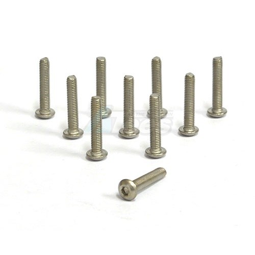 Speedmind Miscellaneous All 3X16MM Stainless Steel Button Head Hex-Socket Screw (10)