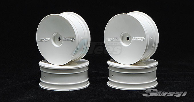 Sweep Racing Miscellaneous All EXP Dish Wheel White (4Wheels)
