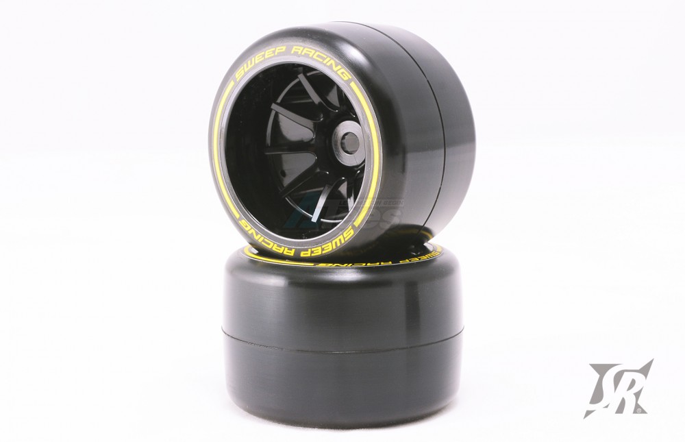 Sweep Racing Miscellaneous All F21 Low Profile Formula1 Rear Tires Medium for Carpet