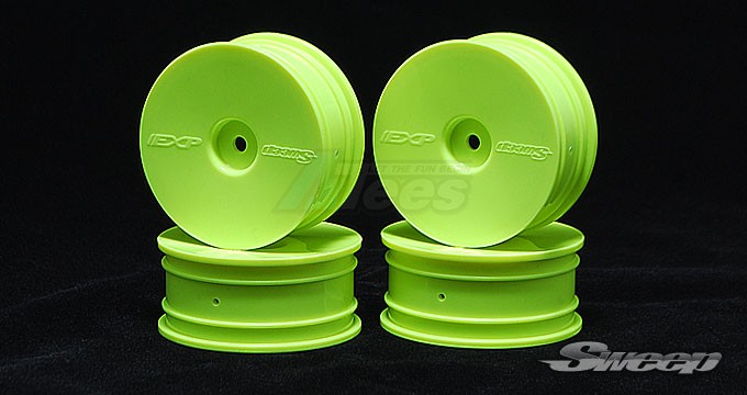 Sweep Racing Miscellaneous All Aero Dish Wheel Type A Yellow 4pcs
