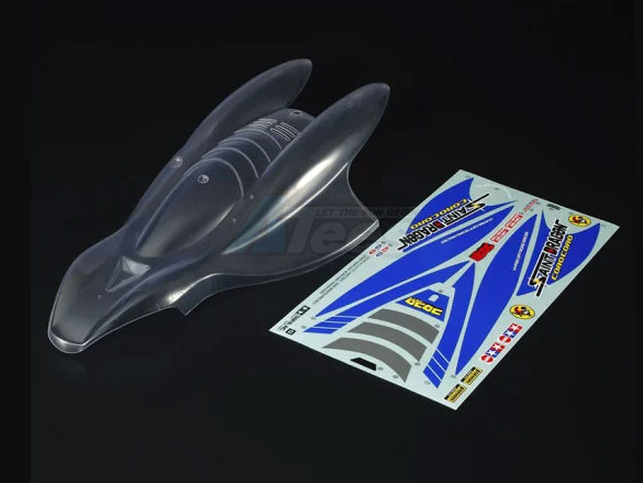 Tamiya Miscellaneous All 1/10 Saint Dragon Pre-Cut Clear Body Set