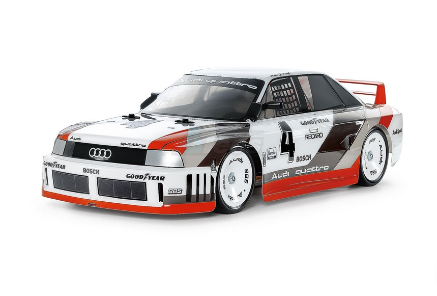 Tamiya Tamiya TT-02 Audi 90 Quattro Racing 1/10 4WD Electric Touring Car Kit w/Pre-Painted Body (Red/White) (Limited Edition)