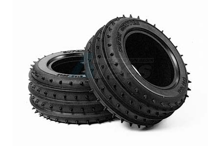 Tamiya Miscellaneous All Stadium Blitzer Front Tire 2pcs