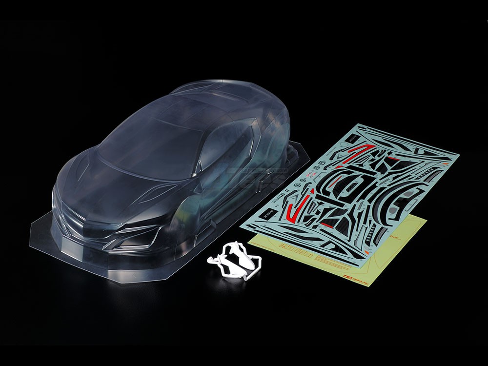Tamiya Miscellaneous All 1/10 Honda Acura NSX Touring 190mm Clear Body Parts Set