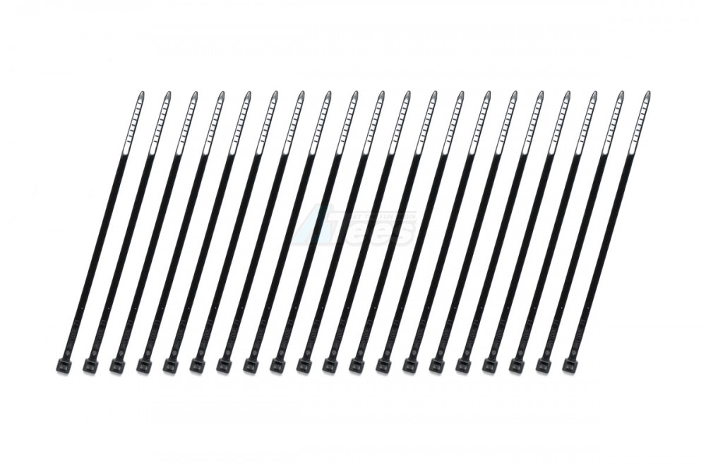 Tamiya Miscellaneous All Tamiya Nylon Bands 20 pcs Black