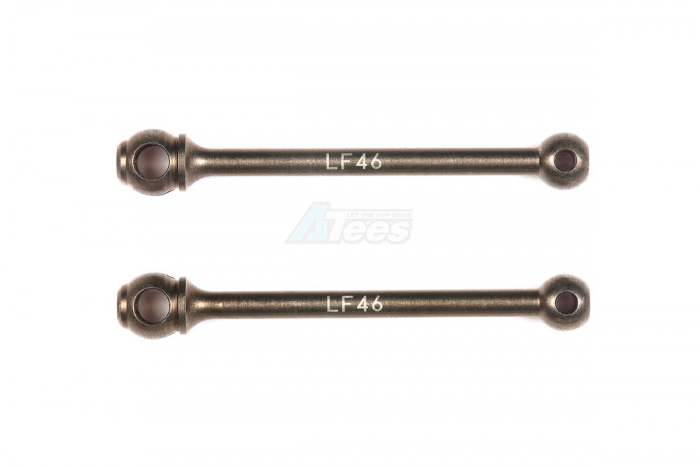 Tamiya Miscellaneous All 46mm Drive Shafts For Double Cardan Joint Shafts (2pcs.) - Ball Bearing Type