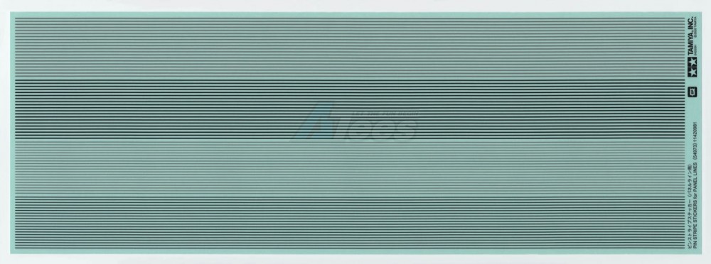 Tamiya Miscellaneous All Panel Line Pin Stripe Stickers