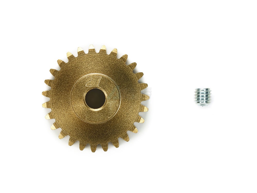 Tamiya Miscellaneous All 06 Module Hard Coated Aluminum Pinion Gear (27T)