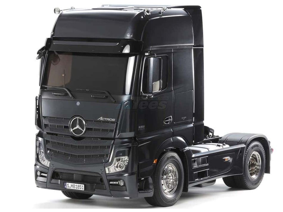 Tamiya Miscellaneous All 1/14 Mercedes-Benz Actros 1851 Gigaspace Black Version EP