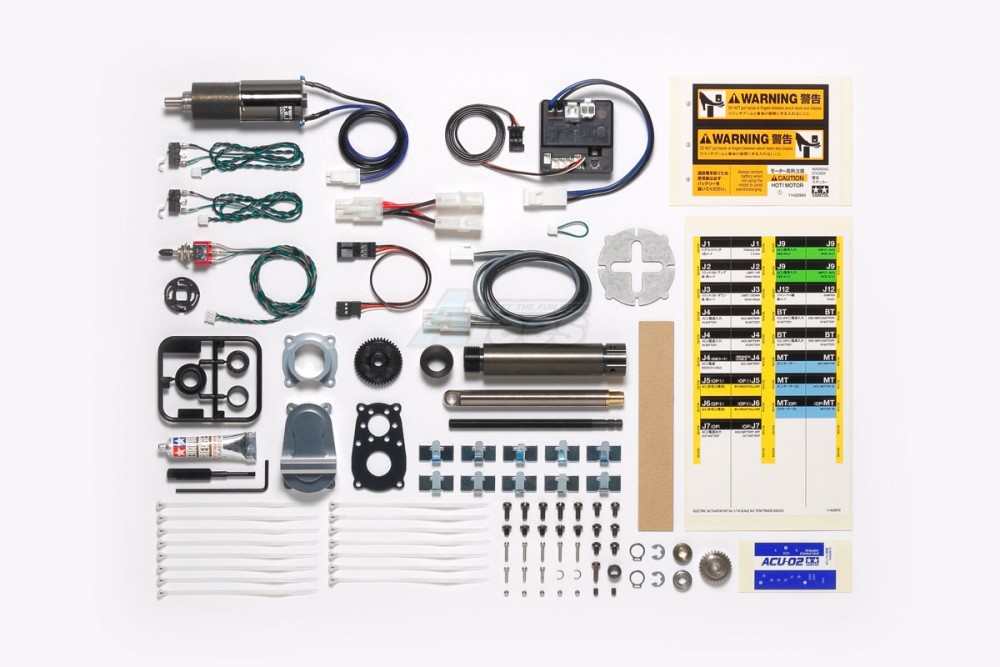 Tamiya Miscellaneous All 1/14 Wrecker Truck Electric Actuator Set
