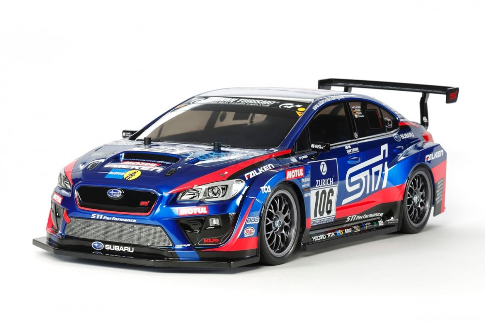 Tamiya Tamiya TT-02 1/10 TT02 24h Nurburgring Subaru WRX STI w/ ESC EP Car Kit
