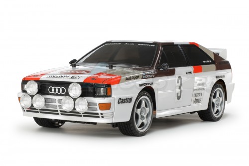 Tamiya Tamiya TT-02 1/10 TT02 Audi Quattro A2 4WD Shaft Drive Onroad EP Car Kit w/ ESC