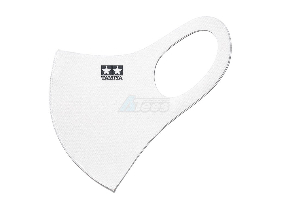 Tamiya Miscellaneous All Tamiya Comfort Fit Cloth Mask White (L) 1pc