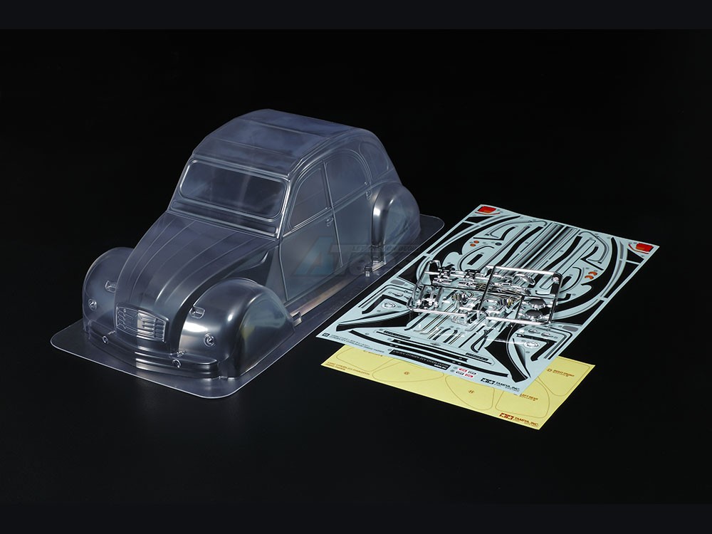Tamiya Miscellaneous All 2CV Charleston Lightweight Clear Body