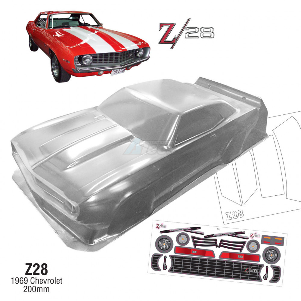 Team C Miscellaneous All 1/10 Z28 1969 Chevrolet Nova Z28