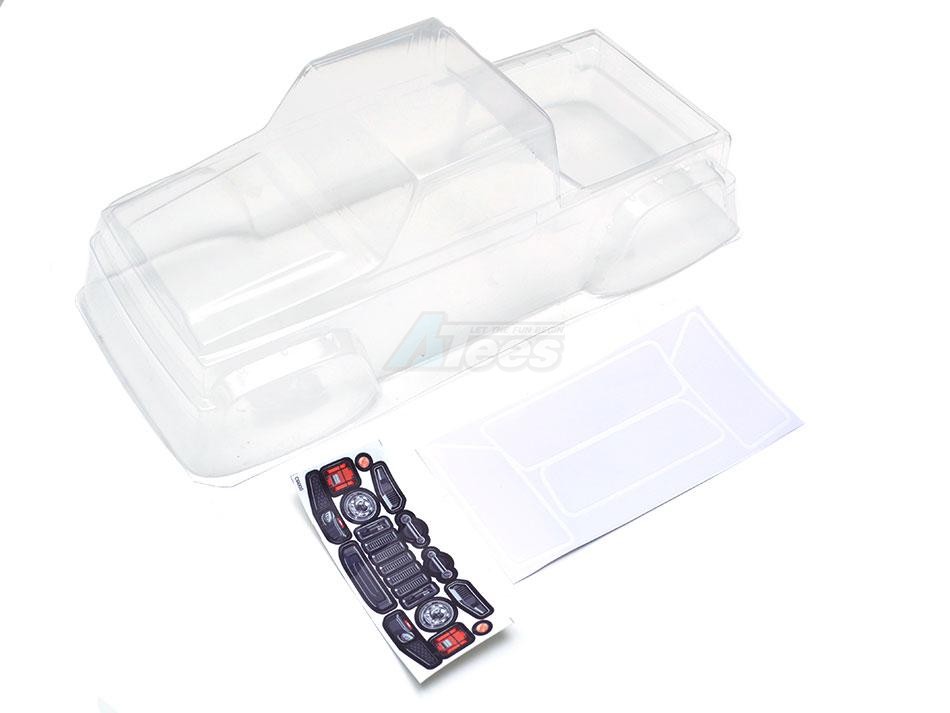 Team C Miscellaneous All Clear Samurai 1/10 Rock Crawler Body For 295mm Chassis