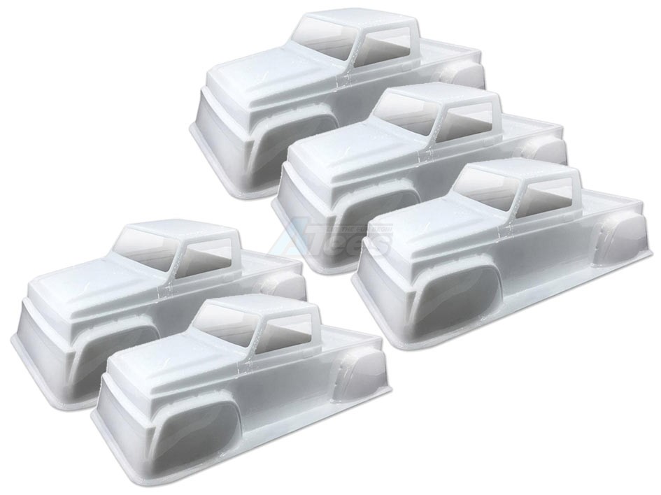 Team C Miscellaneous All Clear Samurai 1/10 Rock Crawler Body (5pcs) For 295mm Chassis