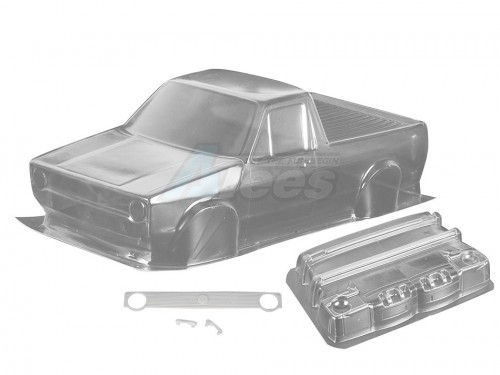 Team C Miscellaneous All 1/10 VW Caddy (190MM) w/ Apple Computer Sticker
