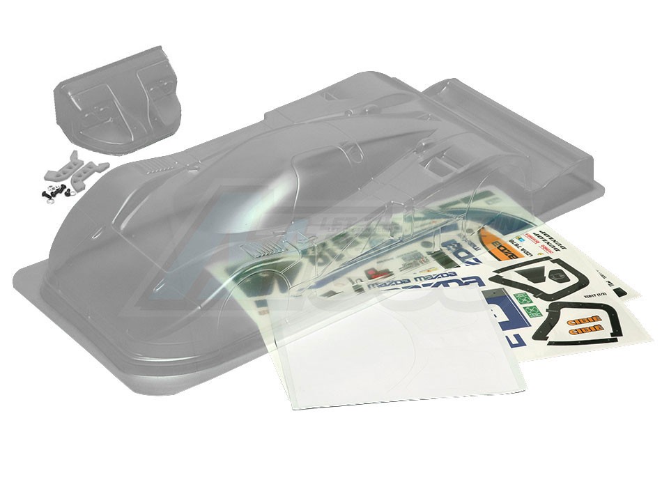 Team C Miscellaneous All 1/10 Mazda 787B w/ 3D Wing Mount (190mm) Body w/ 18 Sticker