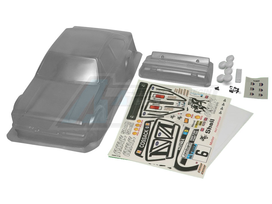 Team C Miscellaneous All 1/10 Escort MK2 (190mm) Body w/ Cossack Sticker