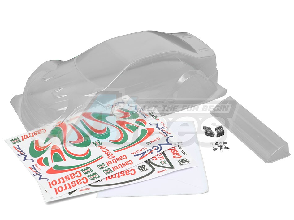 Team C Miscellaneous All 1/10 Altezza Width 190mm Body w/ Castrol Sticker