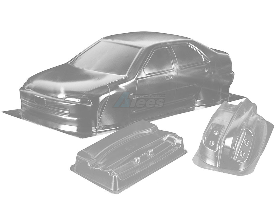 Team C Miscellaneous All 1/10 Honda EG9 (190MM) w/ Castrol Sticker