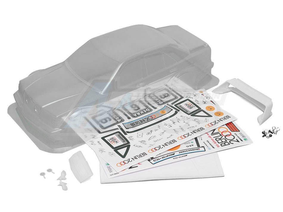 Team C Miscellaneous All 1/10 190E 190mm Body w/ Berlin 2000 Sticker