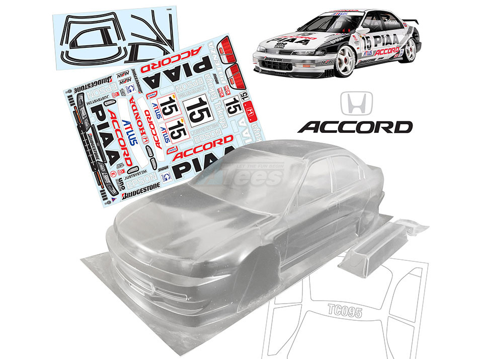 Team C Miscellaneous All Accord Width 190mm Body w/ Piaa Sticker