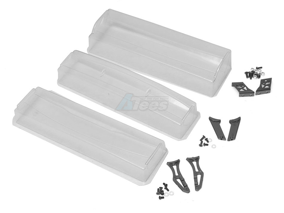 Team C Miscellaneous All 1/10 Rear Wing Set (190mm)
