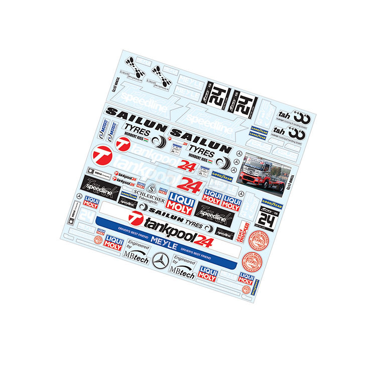 Team C Miscellaneous All 1/8 Truck Racing Sticker