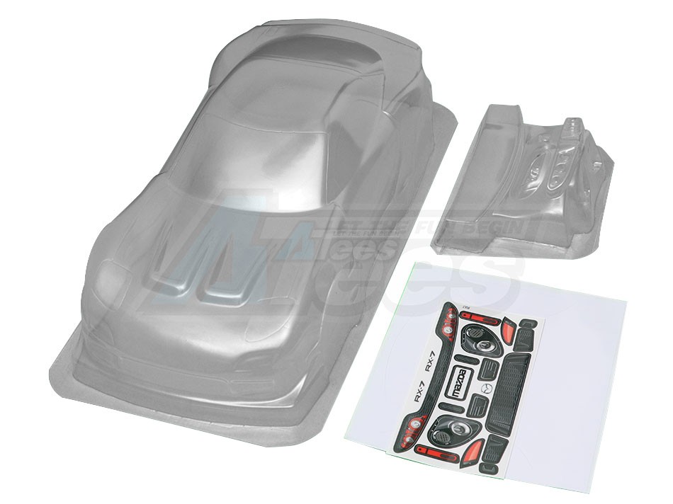 Team C Miscellaneous All 1/10 Mini RX7 Wheelbase 210mm Body w/ Sticker