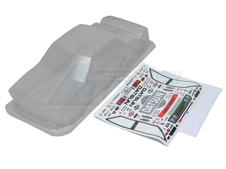 Team C Miscellaneous All Mini Body Datsun 510 Wheelbase 225mm Body w/ Sticker