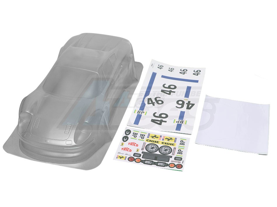Team C Miscellaneous All 1/10 Mini 246 GT Wheelbase 210mm Body w/ 46 Sticker